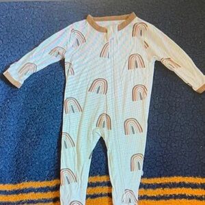 Rainbow Print Kids One Piece